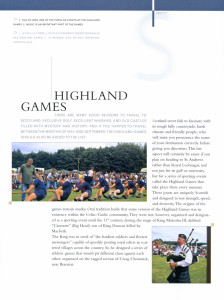 Highland games - Scotland